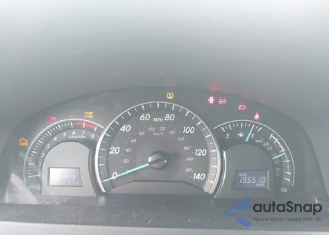 2012 Toyota Camry Le z USA, uszkodzony, nr VIN 4T4BF1FK4CR207561